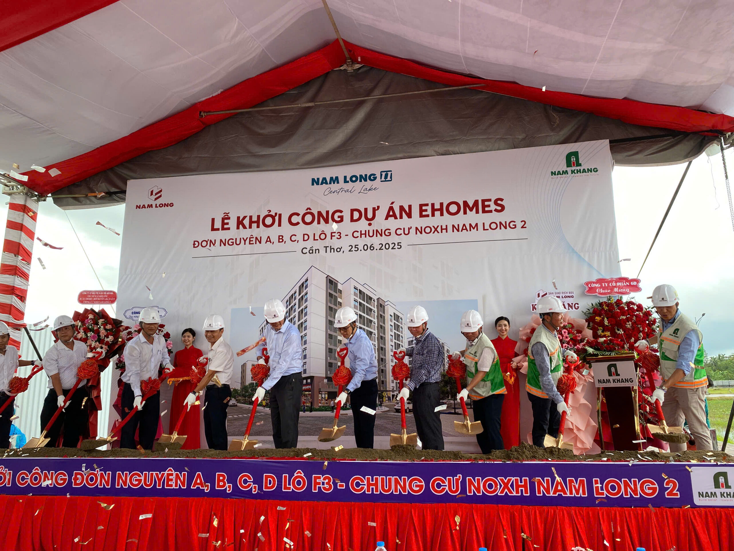Lễ Khởi Công Giai Đoạn 3 – Chung Cư Nhà Ở Xã Hội Nam Long 2 Chính Thức Diễn Ra