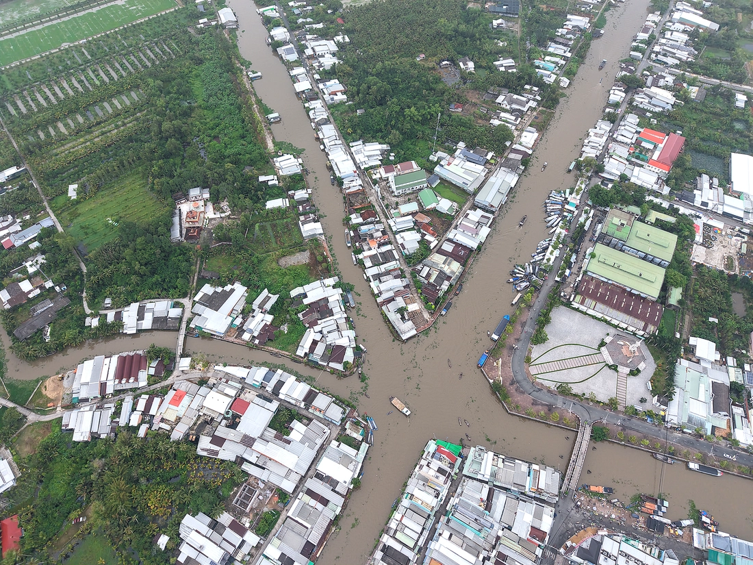 Sông nước Sóc Trăng giúp phát triển nông nghiệp và giao thương hàng hóa - Ảnh: TIẾN TRÌNH