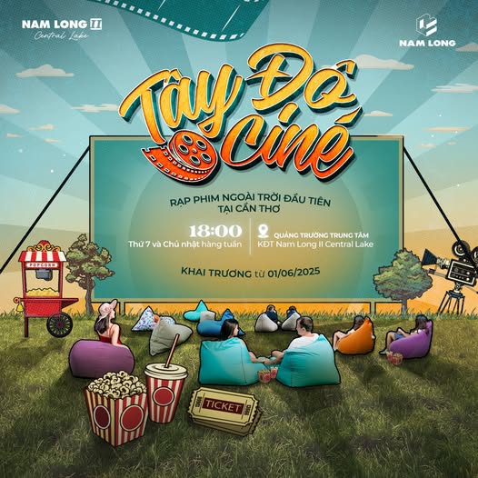 Tây Đô Cinema Nam Long Central Lake Cần Thơ – Rạp Chiếu Phim Hiện Đại Giữa Lòng Khu Đô Thị Ven Hồ