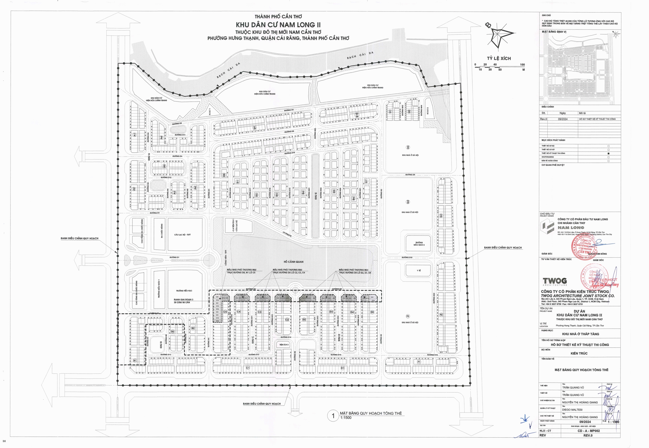 vị trí shophouse view hồ cảnh quan nam long 2 cần thơ