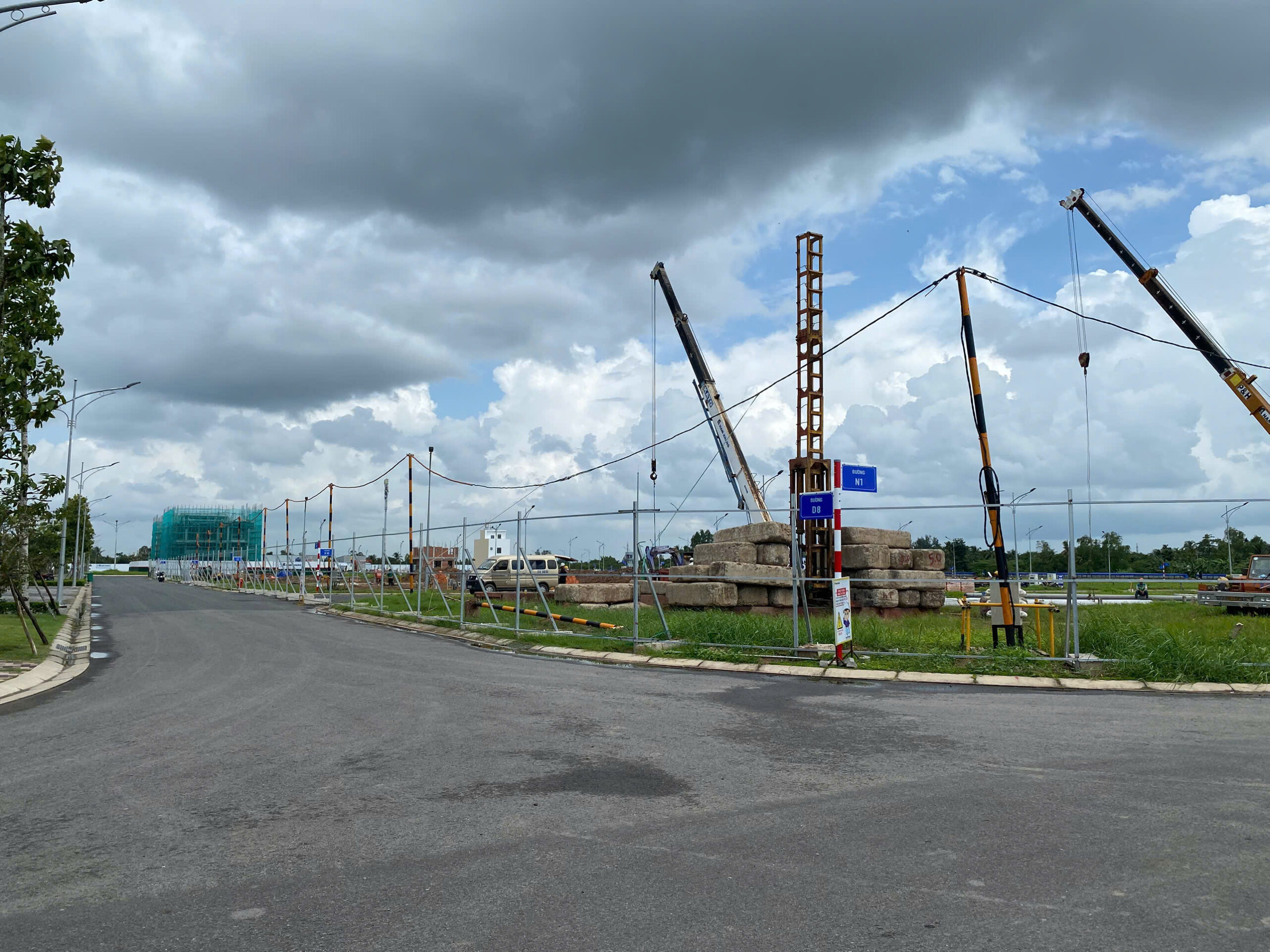 Cập nhật tiến độ Shophouse view hồ cảnh quan Nam Long 2 Cần Thơ – Tháng 7/2025