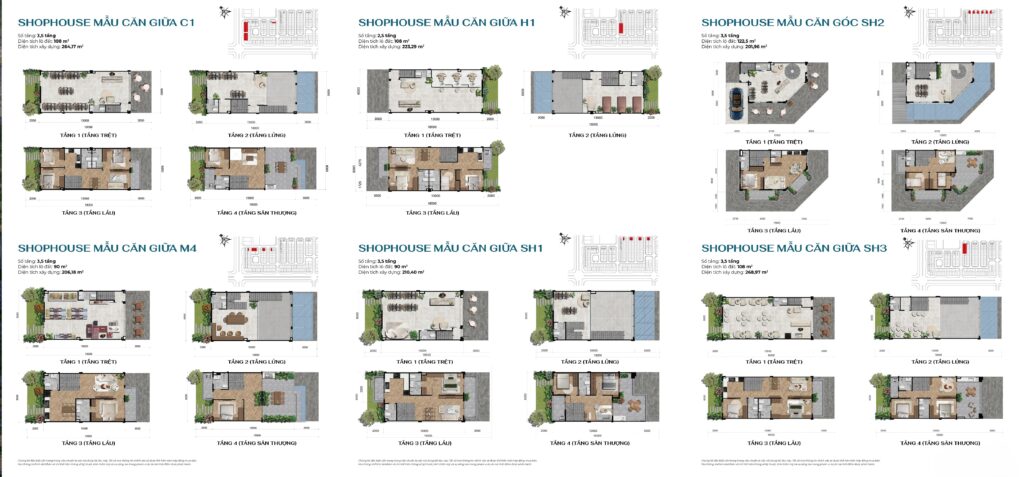 mẫu shophouse nam long 2 Cần thơ