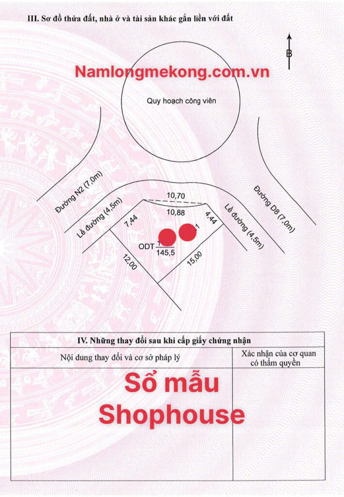 sổ đỏ nam long 2 cần thơ