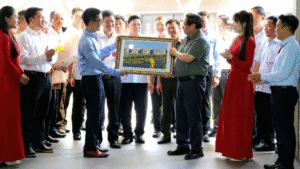 thủ tướng phạm minh chính ghé dự án nam long 2 cần thơ