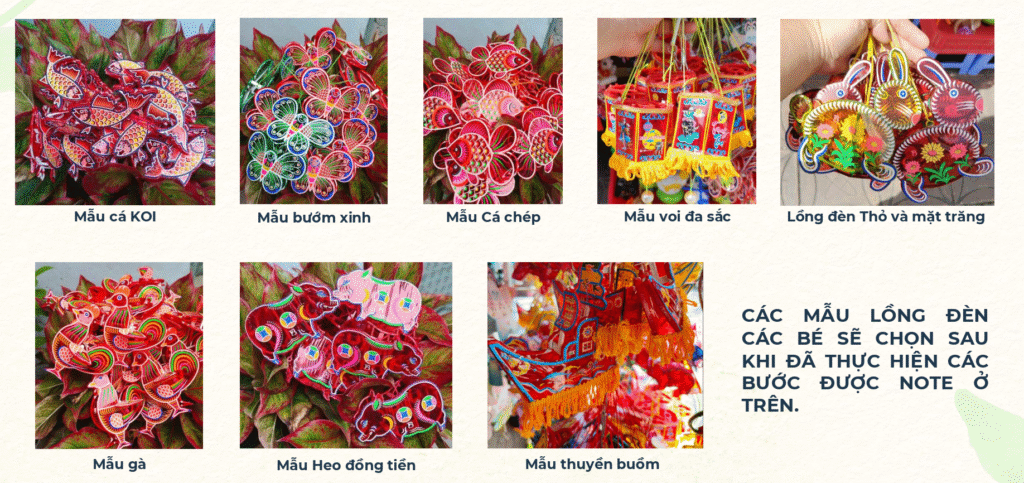 Các mẫu lồng đèn trung thu