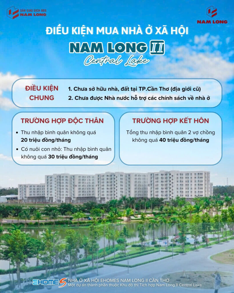 Nhà Ở Xã Hội Nam Long 2 – Cần Thơ