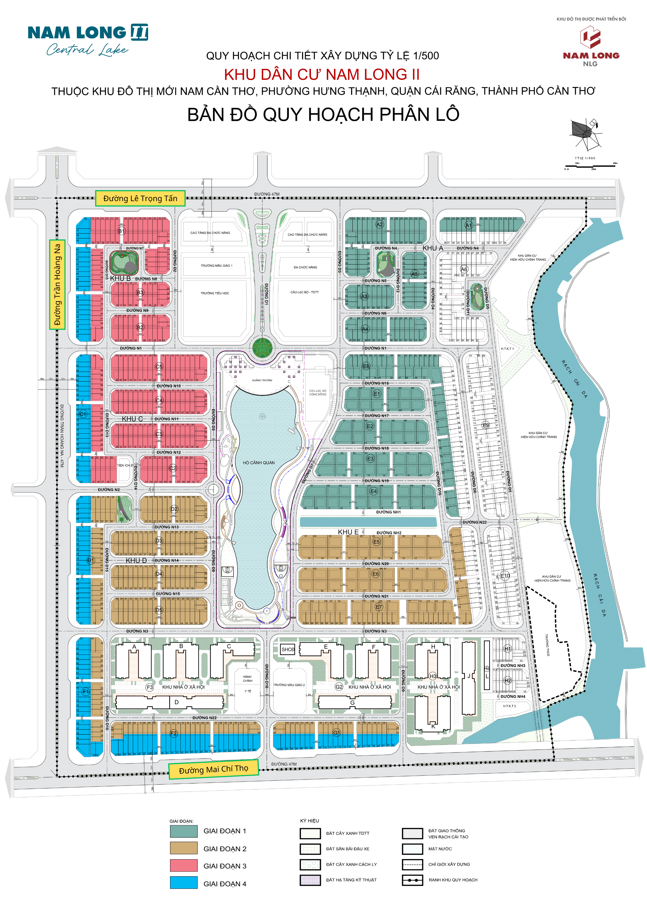 nam long 2 quy hoạch 1/500
