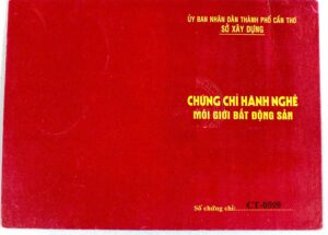 Về việc tiếp nhận hồ sơ đăng ký dự thi sát hạch cấp chứng chỉ hành nghề môi giới bất động sản – Đợt 1 năm 2025