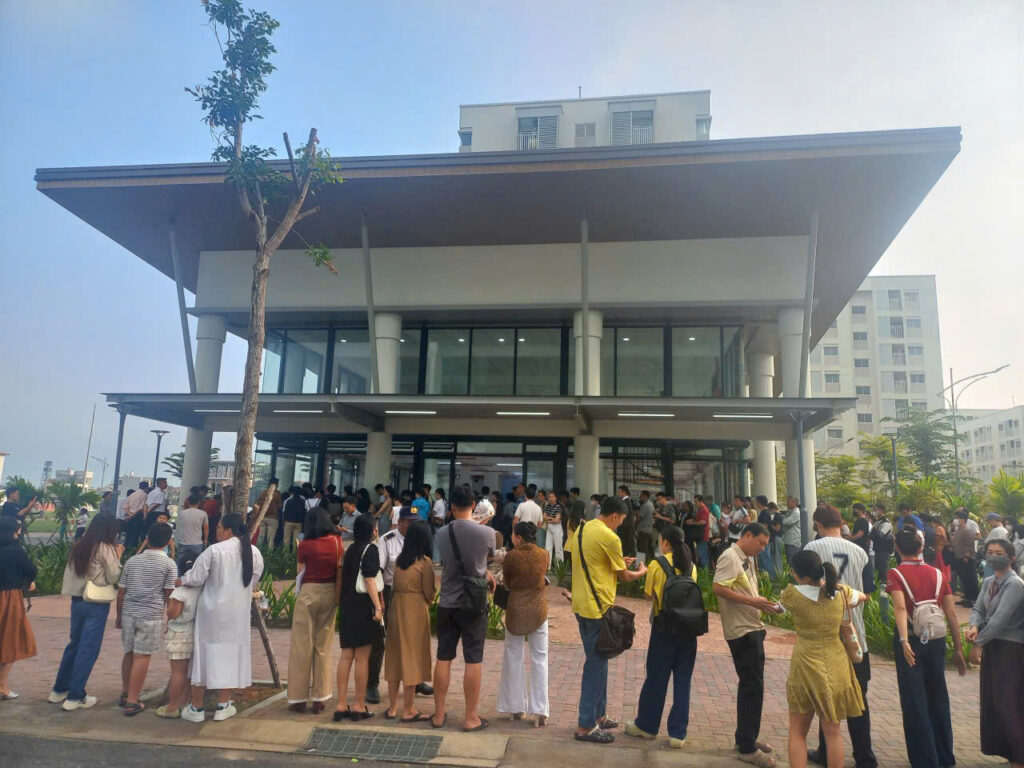 bốc thăm lựa chọn căn hộ Nhà ở Xã hội Nam Long 2 – Central Lake Cần Thơ