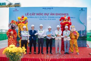 LỄ CẤT NÓC DỰ ÁN EHOMES – NHÀ Ở XÃ HỘI NAM LONG 2