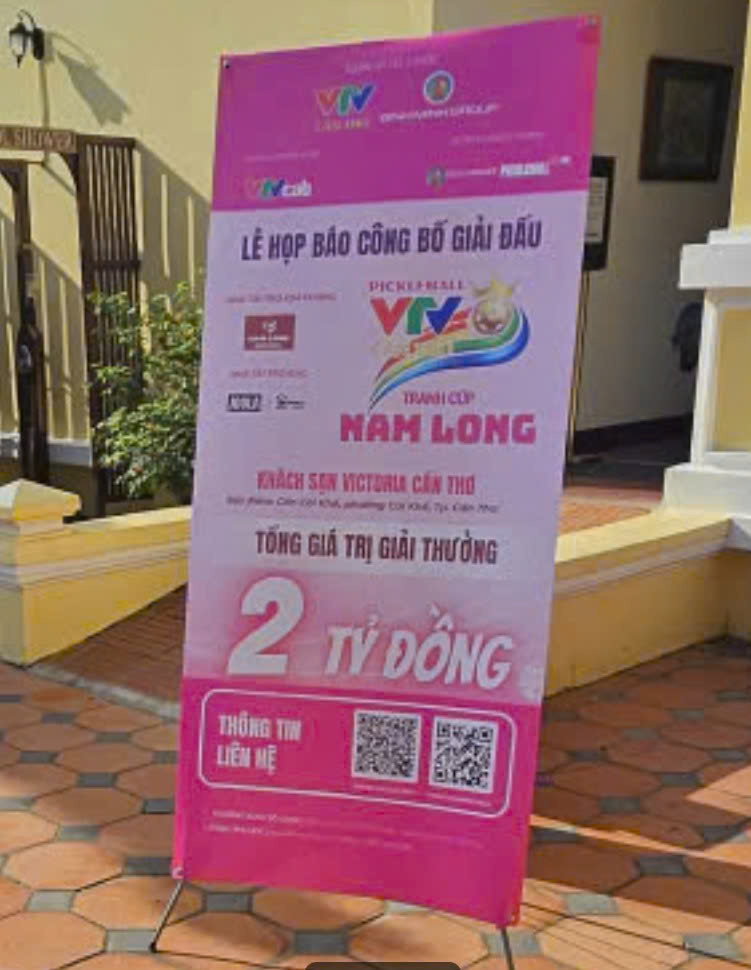 LỄ HỌP BÁO CÔNG BỐ GIẢI PICKLEBALL VTV
TRANH CÚP NAM LONG – DẤU ẤN SỐNG NĂNG ĐỘNG TẠI NAM LONG 2 – CENTRAL LAKE CẦN THƠ