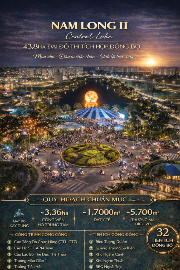 SHOPHOUSE NAM LONG II – CENTRAL LAKE