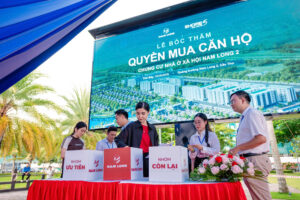 HƠN 1.000 KHÁCH HÀNG THAM DỰ LỄ BỐC THĂM QUYỀN MUA CĂN HỘ NHÀ Ở XÃ HỘI NAM LONG 2 CẦN THƠ