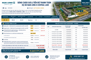 Nhà phố thương mại Nam Long