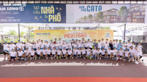 Giải Pickleball Thân Hữu Nam Long Mekong 2026 khai mạc tại Nam Long Pickleball Club.