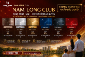Nam Long Club mang đến nhiều đặc quyền cho hội viên từ Bạc, Vàng, Bạch kim đến Kim cương và Signature. Xem ưu đãi, quyền lợi và đặc quyền.