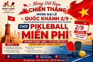 sân pickleball Cần Thơ