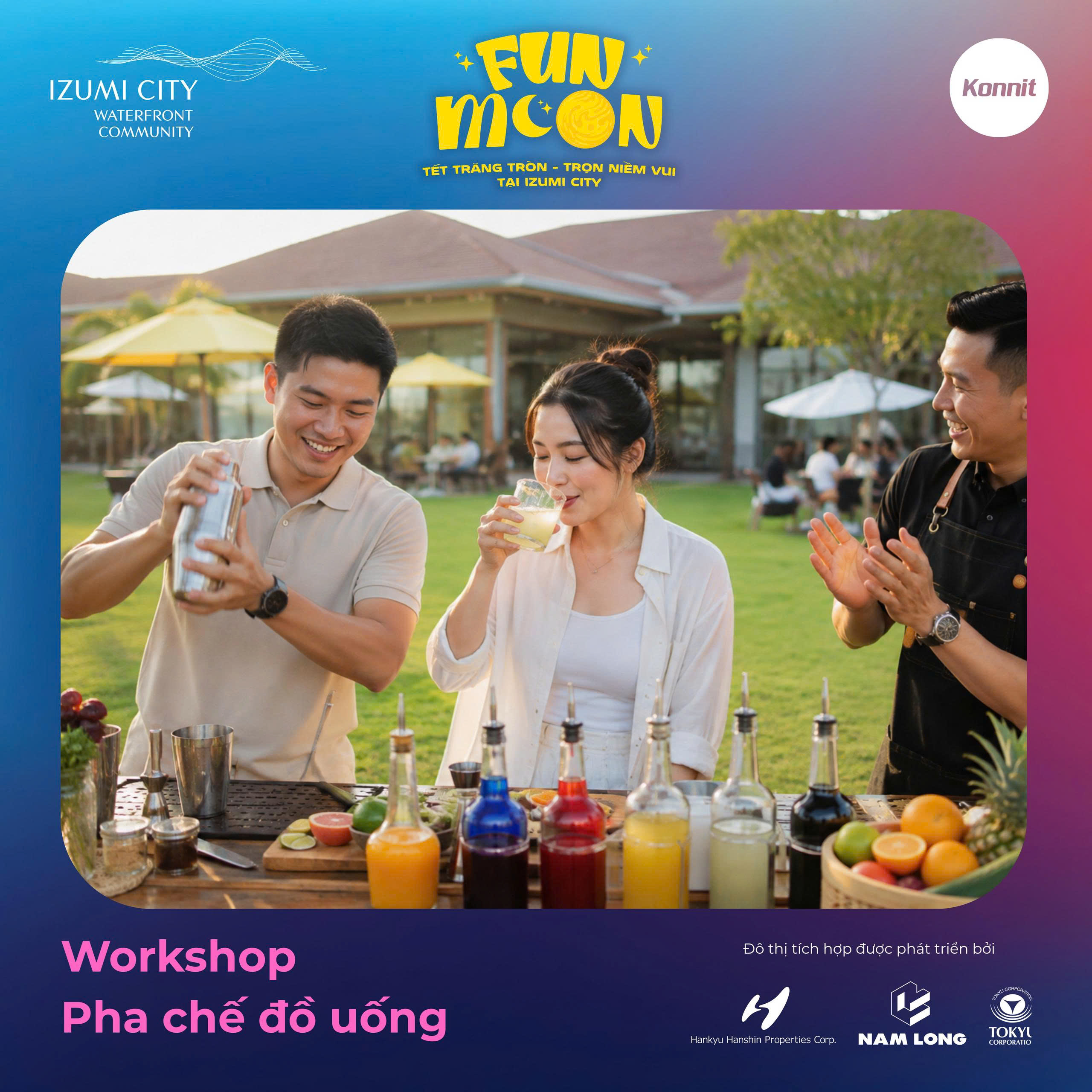 Workshop Pha chế đồ uống tại Izumi City
