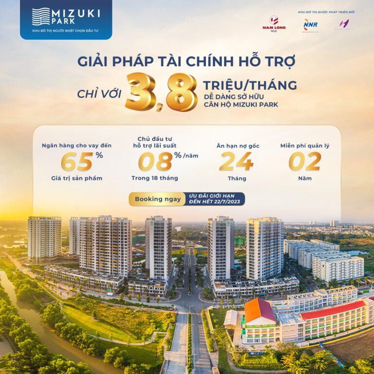 Giải pháp tài chính hỗ trợ Mizuki Park