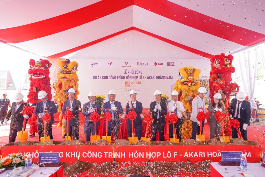 Lễ khởi công dự án Akari City năm 2022