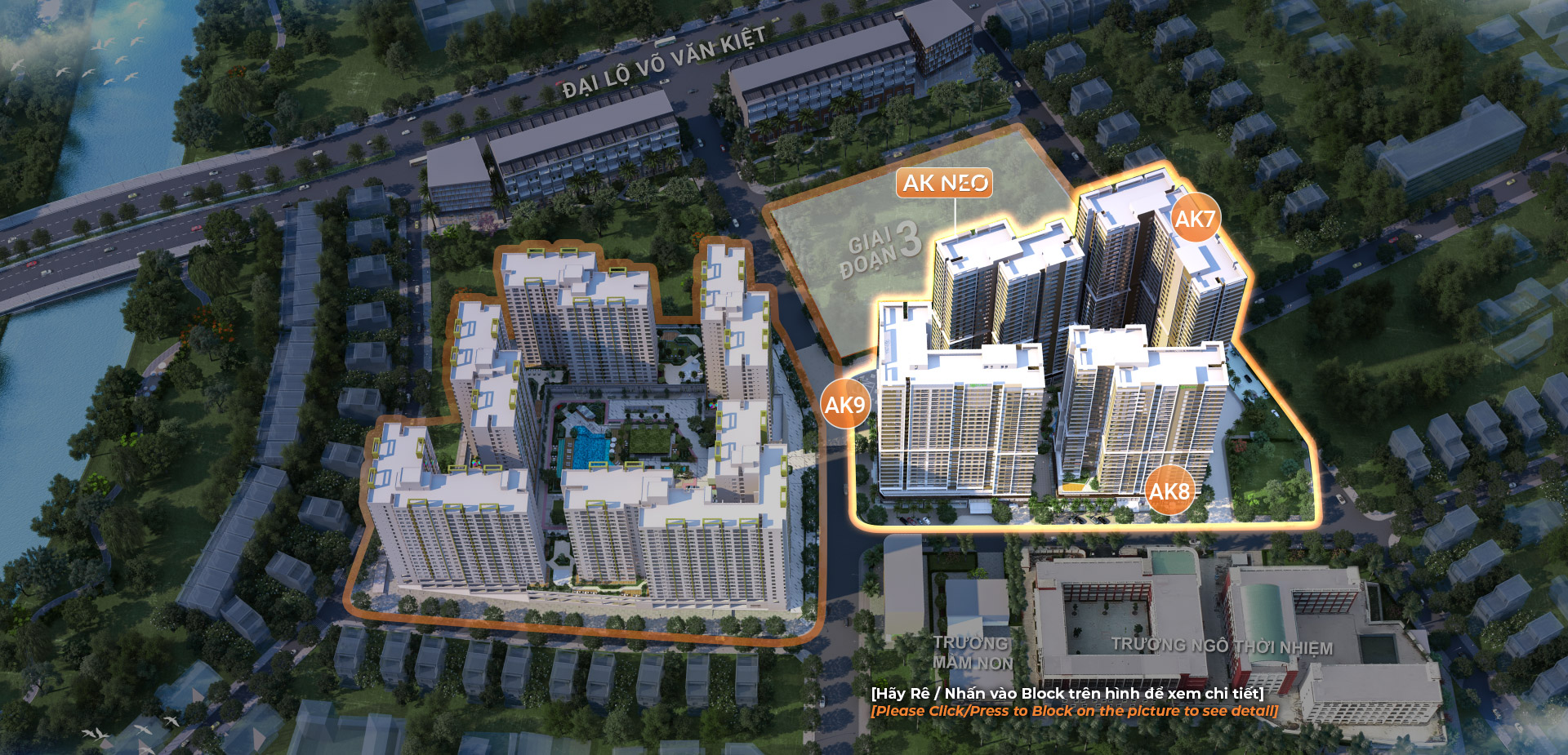 Mặt bằng Akari City Phase 2