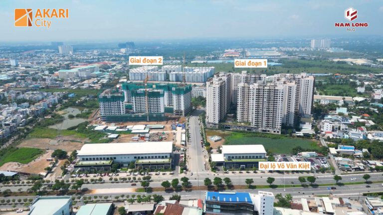 Tiến độ Akari City Bình Tân tháng 7 2023
