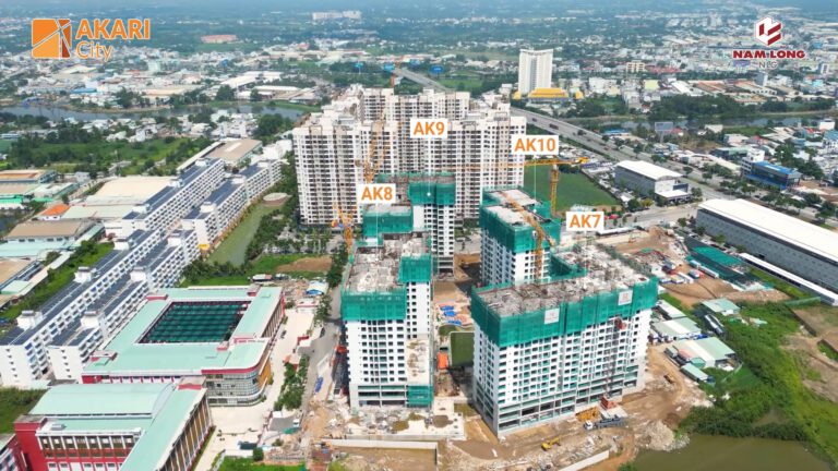 Tiến độ Akari City Phase tháng 7 2023