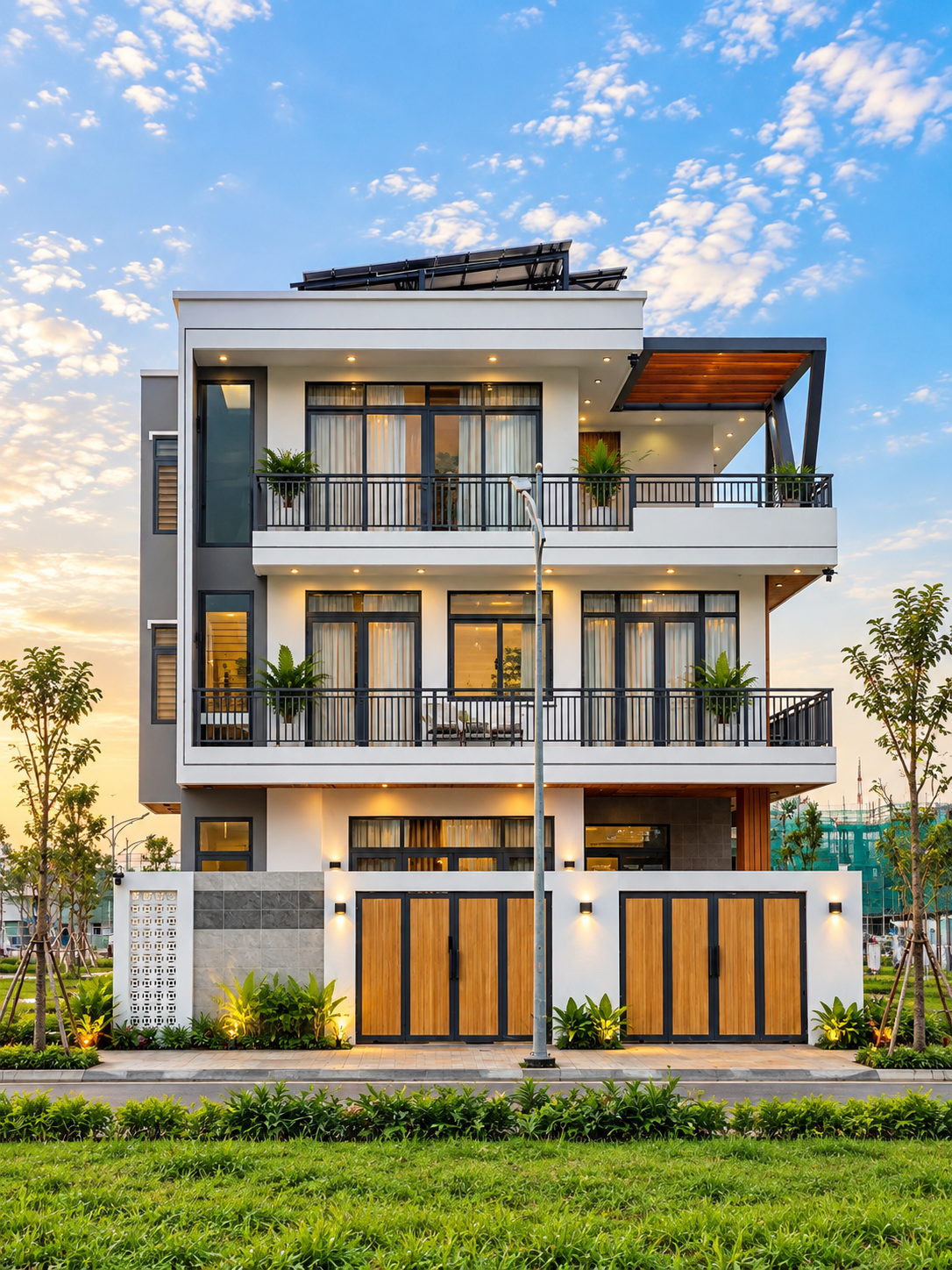 Biệt thự Nam Long 2 Cần Thơ do cư dân tự xây dựng