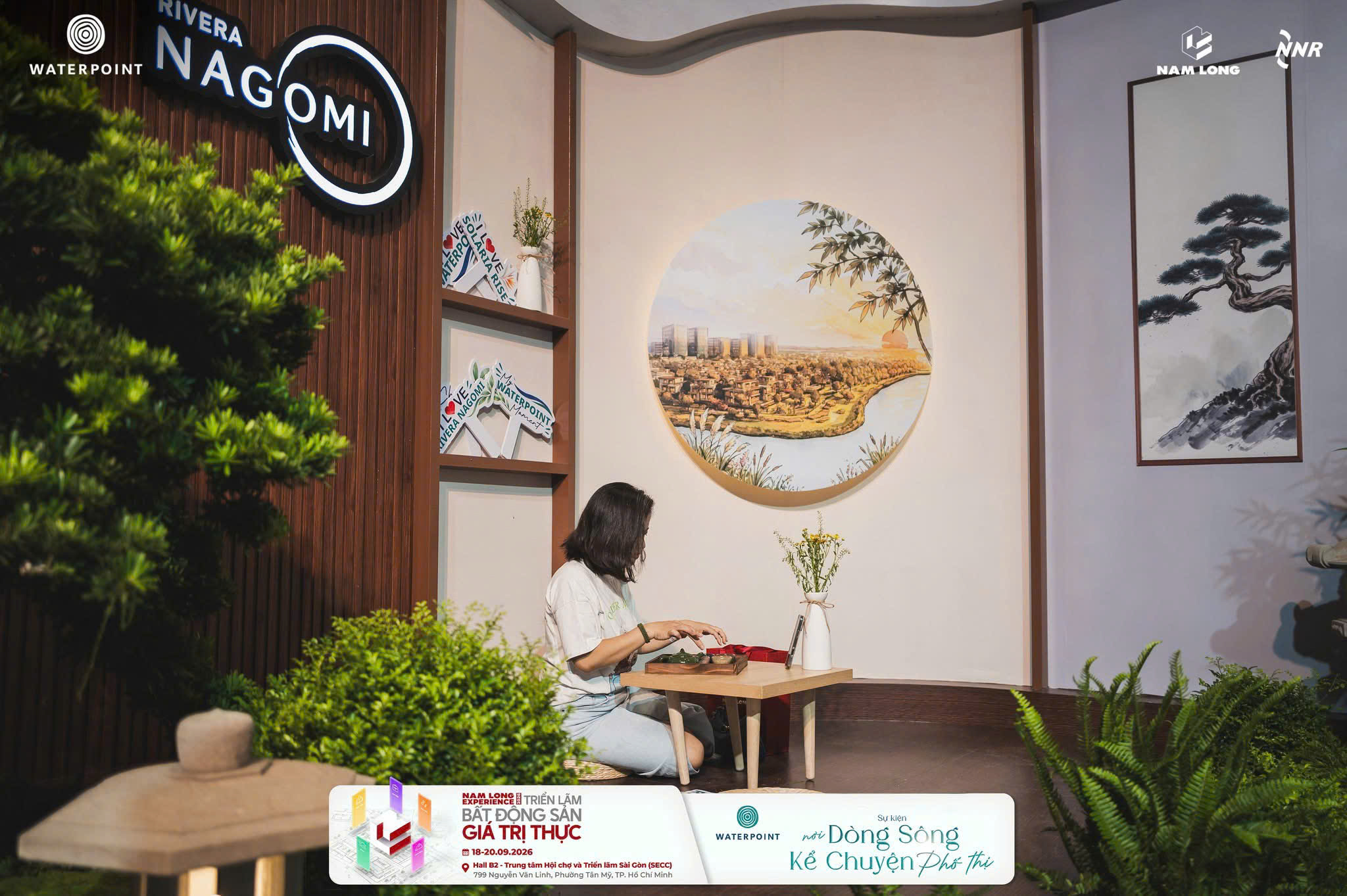 Khách hàng tham quan Rivera Nagomi Waterpoint