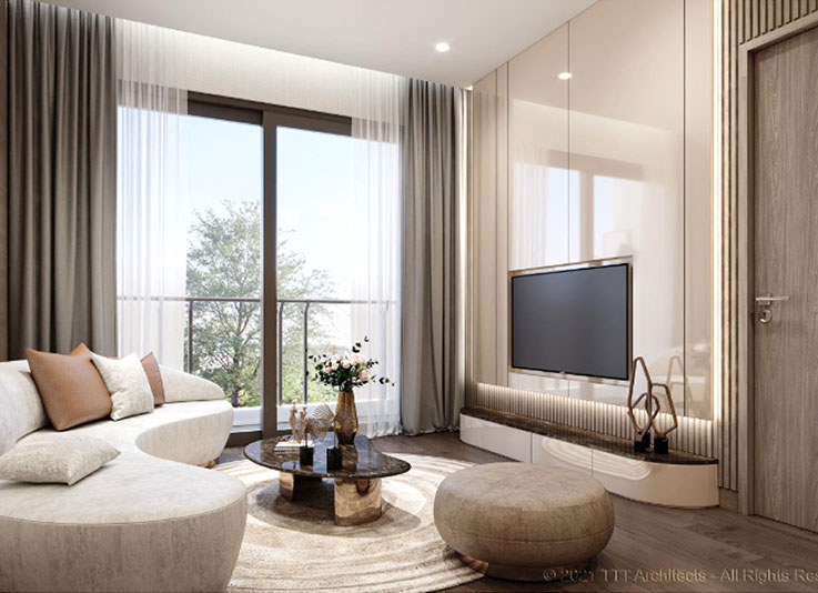 Thiết kế nội thất Akari City