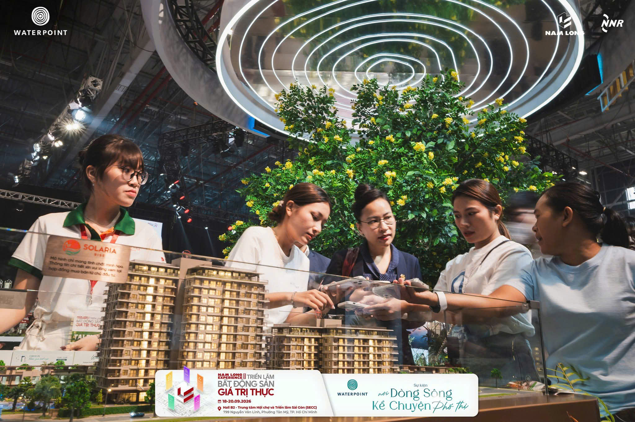 Waterpoint quy mô 355ha tại Nam Long Experience 2026
